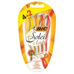 BIC Soleil Lady Disposable Razors 4 + 2pk