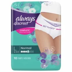Always® Always Discreet Large Underwear 10pk