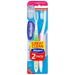 Wisdom Soft Toothbrush 2pk