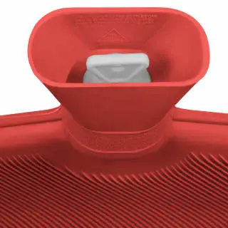 Bathshop Hot Water Bottle 2 Litre - Red - Image 2