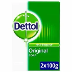 B&M Dettol Original Soap 100g 2pk
