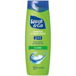 Wash&Go Wash & Go 2-in-1 Shampoo & Conditioner 400ml