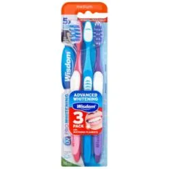 Wisdom UV Pro Whitening Toothbrush 3pk