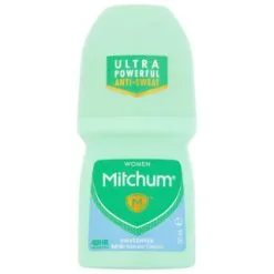 B&M Mitchum Unscented Roll On Antiperspirant 50ml