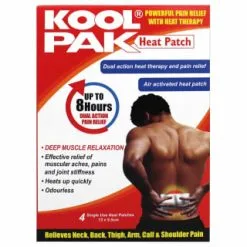 B&M Koolpak Instant Heat Patch 4pk