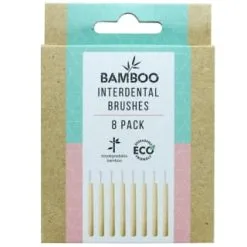 B&M Bamboo Interdental Brushes 8pk