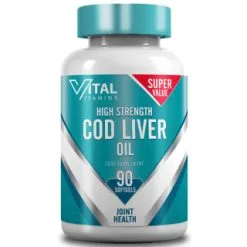 B&M Vital Vitamins High Strength COD Liver Oil 90pk