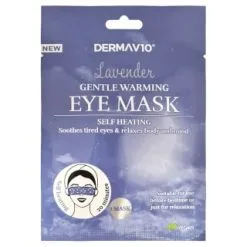 B&M Dermav10 Lavender Warming Eye Mask
