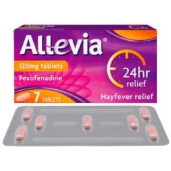 B&M Allevia 120mg Fexofenadine Tablets 7pk
