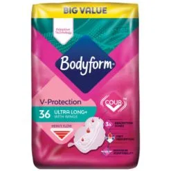 Bodyform Ultra Long Pads With Wings 36pk